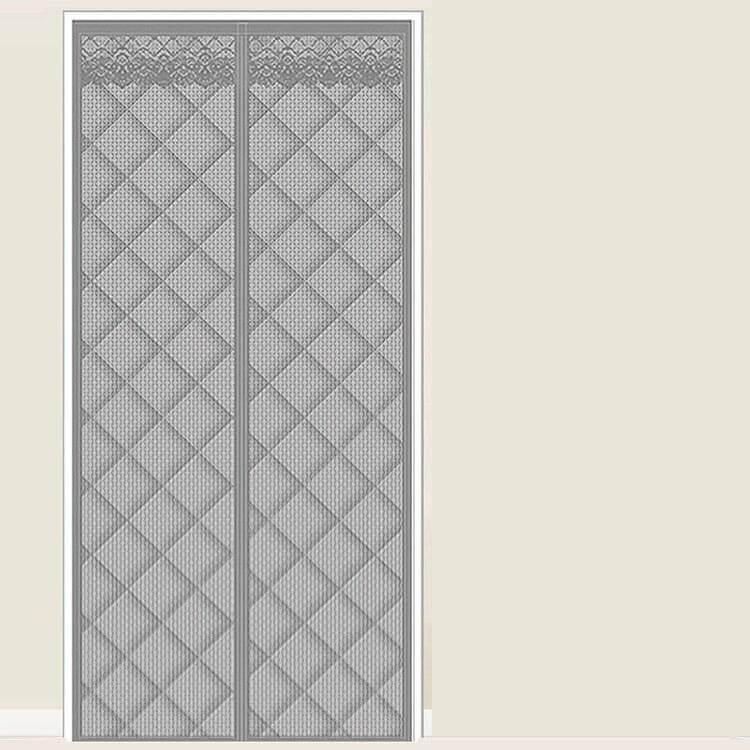 玄関カーテン カーテン 省エネ マグネット 中綿入り 間仕切りカーテン ドアカーテン のれん遮熱 冷気遮断 のれん 取り付け簡単 磁石 自動で