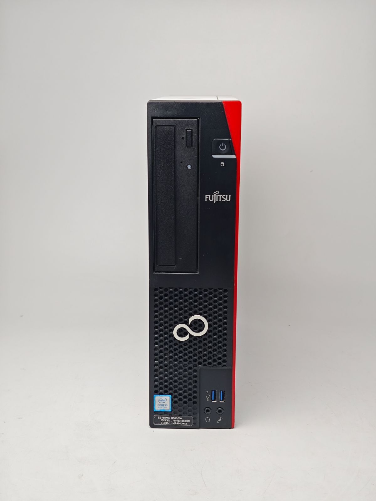 A103-12【中古】FUJITSU 富士通 D588 小型デスクトップパソコン