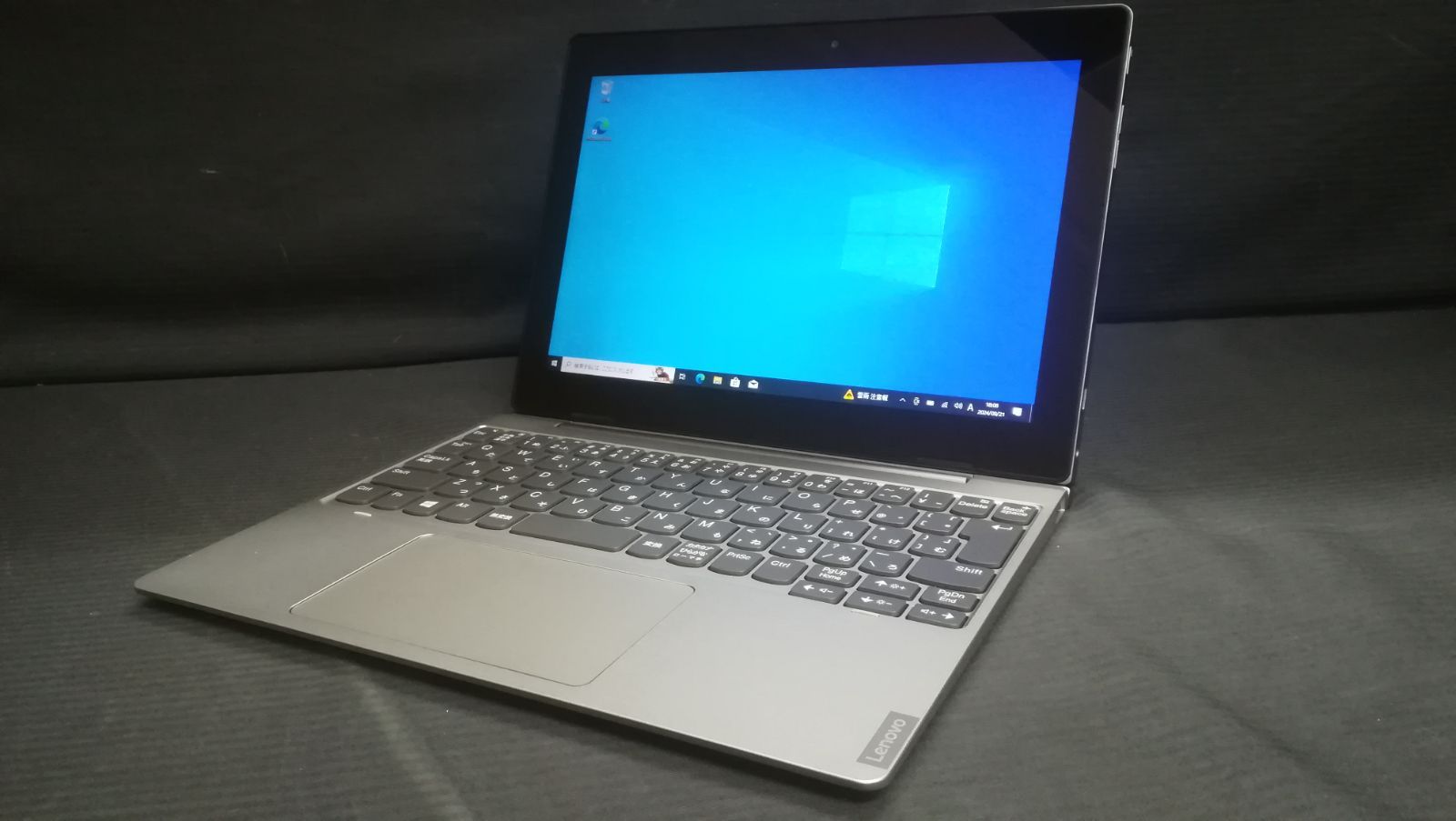 【良品】Lenovo ideapad D330[Celeron N4000 1.1GHz/RAM:4GB/SSD:64GB/10.1インチ]Windows 10 タブレットPC 動作OK