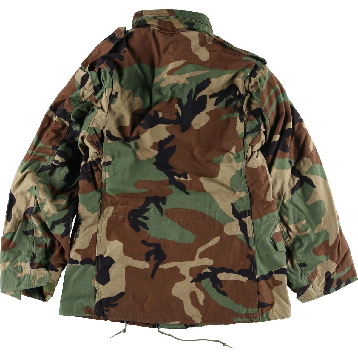 古着 85年納品 米軍実品 U.S.AIR FORCE ウッドランドカモ 迷彩柄 M-65 