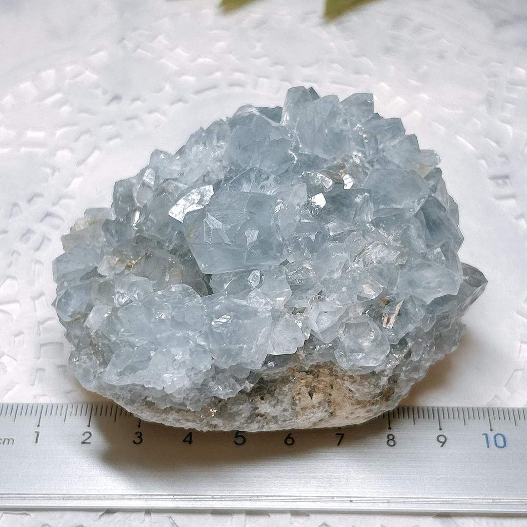 E13845】天青石 マダガスカル産 セレスタインセレスタイト 鉱物標本