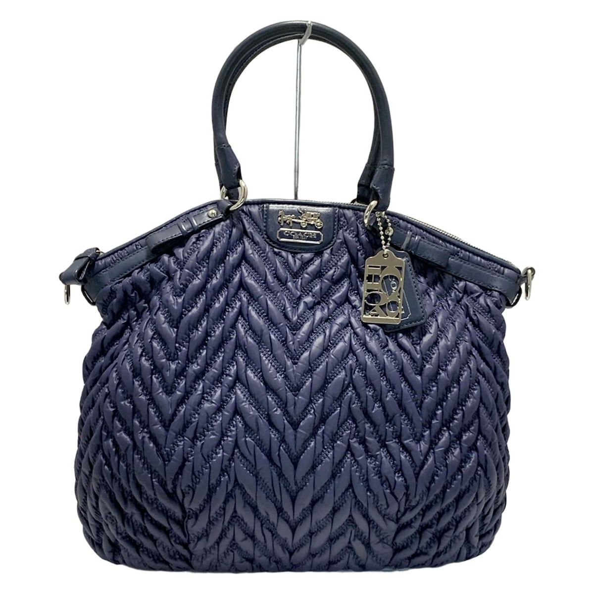 COACH(コーチ) ハンドバッグ マディソンキルティッドシェブロン