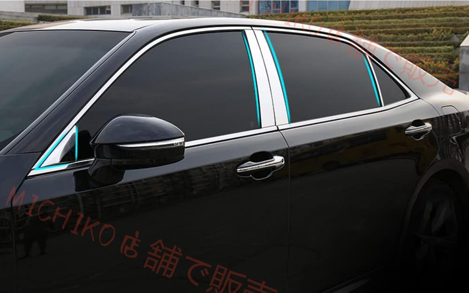 クラウン 210系 211系 対応 ピラーガーニッシュ サイド ウィンドウトリム ウィンドウモール ウィンドウガーニッシュ パーツ 8P クロムメッキ HG025