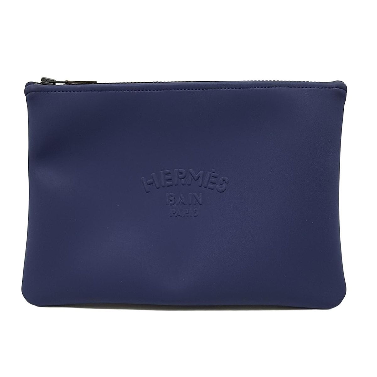 HERMES エルメス ポーチ ネオバンMM ダークネイビー