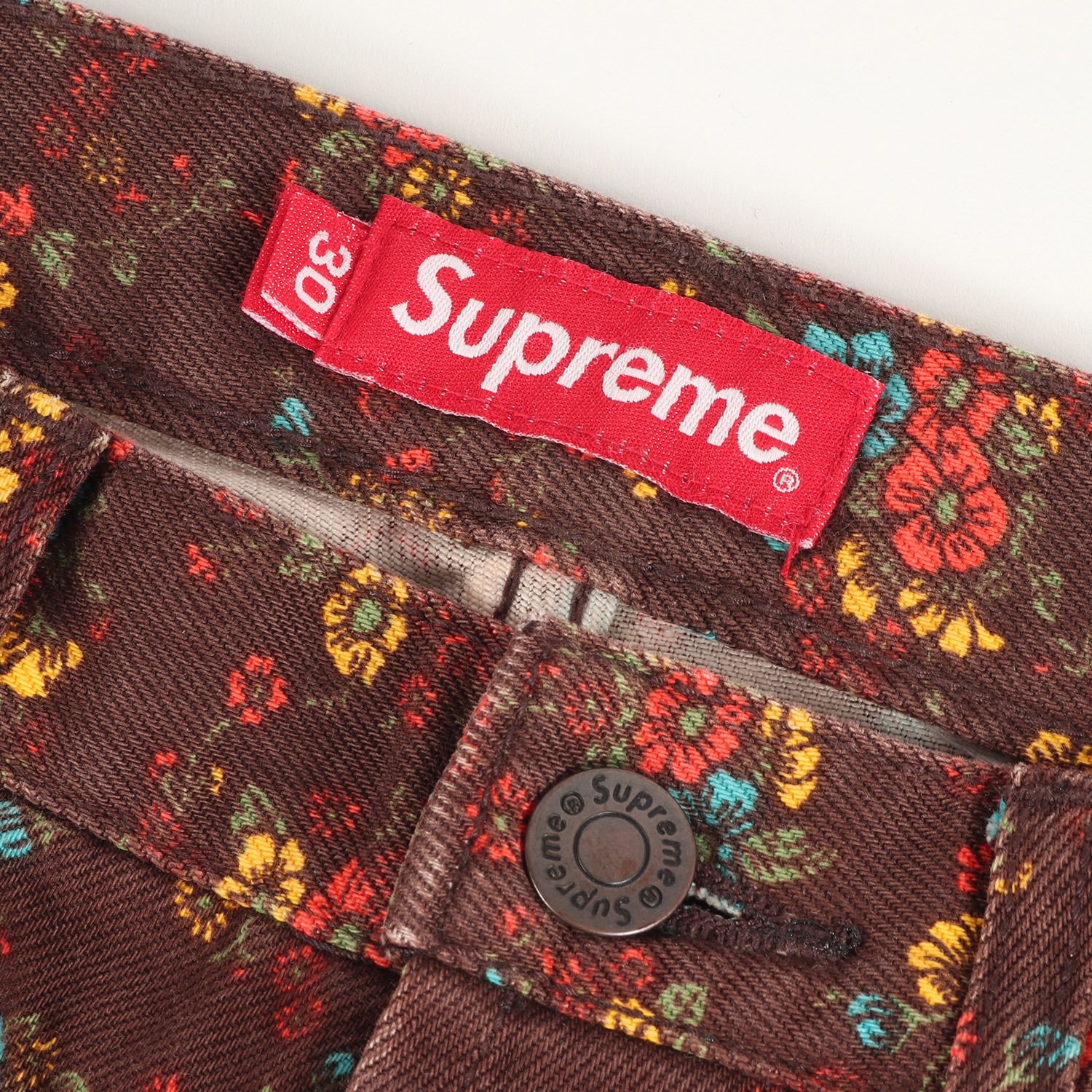 パンツ Supreme 2022SS Regular Jean 30 Flowers Supreme regular jean flowers 30 パンツ Supreme 2022SS Regular Jean