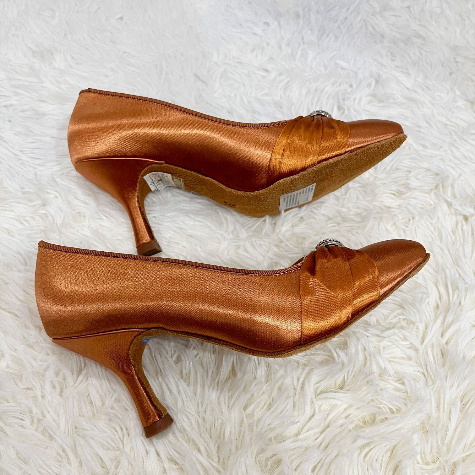 ♥ 社交ダンス 女性 ダンスシューズ モダン スタンダード サテン 23.0ｃｍ げ不可 WWW_OLIVIERBERNSTEIN_COM