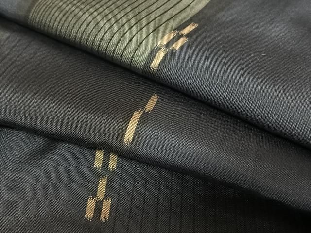 平和屋着物○本場大島紬 ミンサー柄 正絹 逸品 AAAU8197zg ミンサー 柄