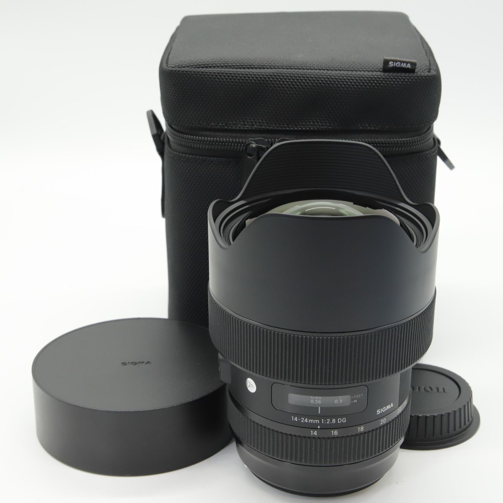 ほぼ シグマ Sigma レンズ 14-24mm F2.8 DG HSM Canon キヤノン EFマウント ズーム 広角 フルサイズ 一眼レフ用 Art