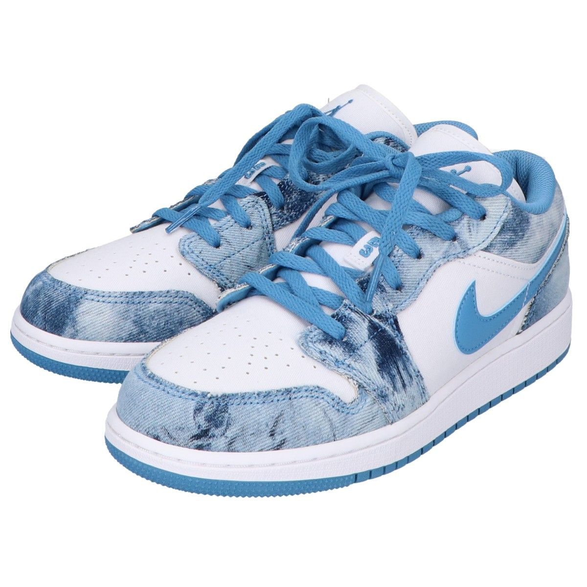 NIKE ナイキ DM8947-100 Nike GS Air Jordan 1 Low Washed Denim 24cm  