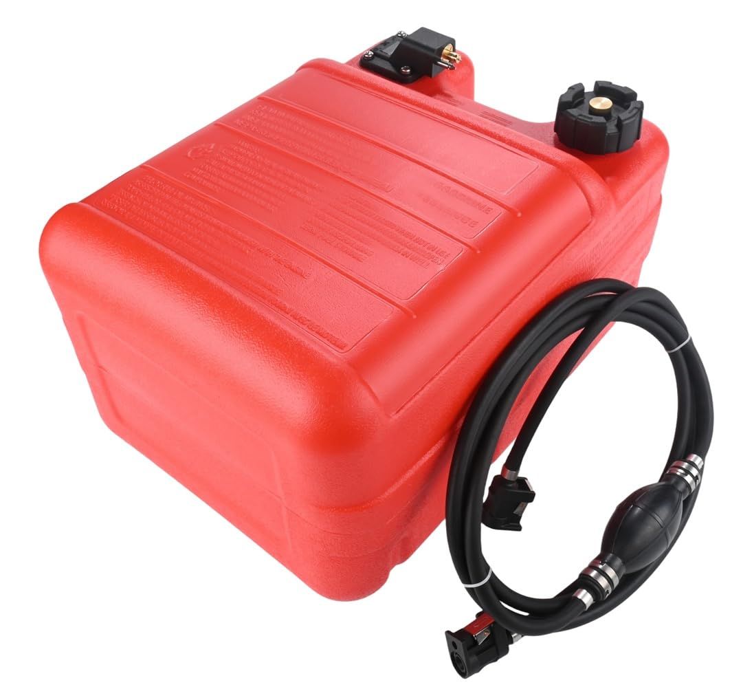 ヤマハ 船外機 燃料タンク 24L 残量計 ホース付き ガソリン フューエル タンク YAMAHA 24リットル プラスチック製 汎用 互換 社外品