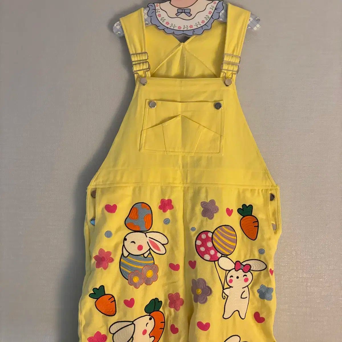 刺繡 サスペンダー