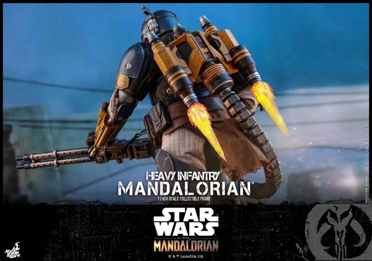 ホットトイズ 1/6 マンダロリアン 重歩兵マンダロリアン スター