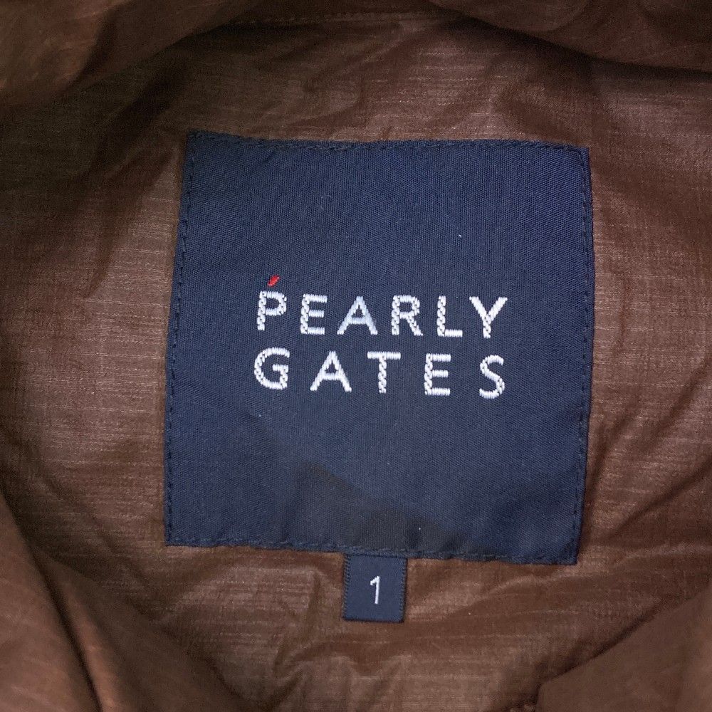 サイズ：1 PEARLY GATES パーリーゲイツ 2023年モデル 2WAY ダウンジャケット  ブラウン系 [240101426629] ゴルフウェア レディース ストスト 楽天市場】PEARLY GATES パーリーゲイツ 2023年モデル 2WAY