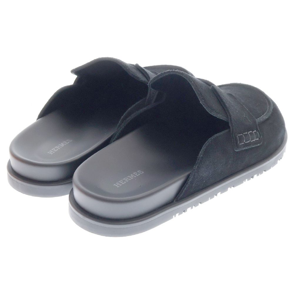 HERMES (エルメス) ミュール ゴー スエードサンダル シューズ