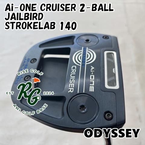 【中古】パター オデッセイ Ai-ONE CRUISER 2-BALL JAILBIRDSTROKELAB 1403[3630]