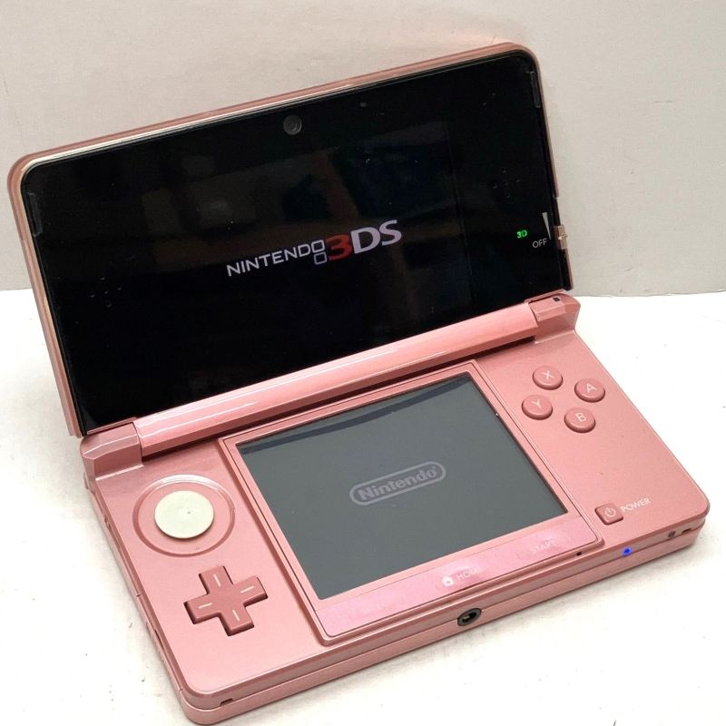 01w-0373 〇 Nintendo ニンテンドー 3DS 本体 ミスティピンク 動作確認  