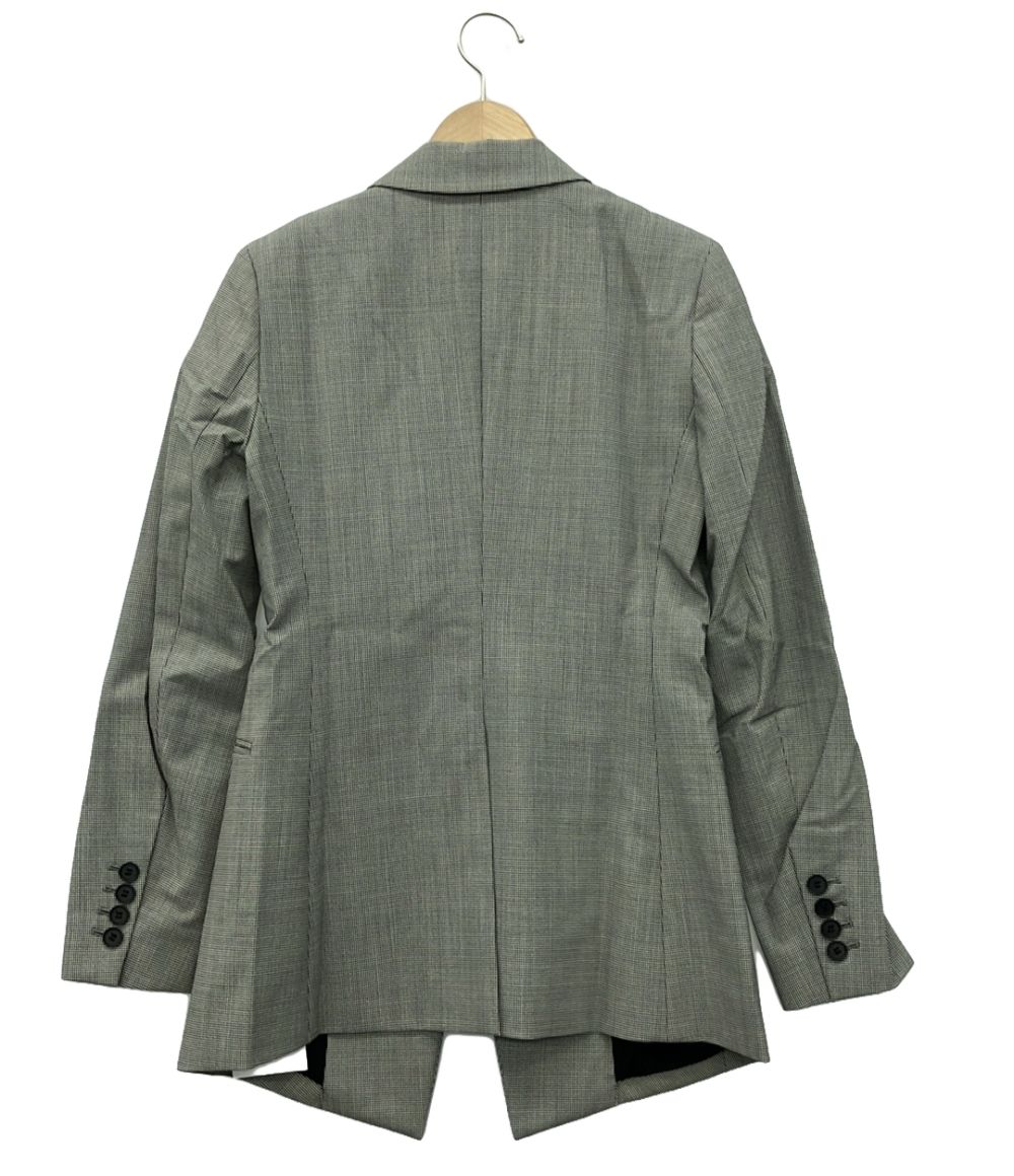 美品 セオリー テーラードジャケット 千鳥格子柄 レディース SIZE 0