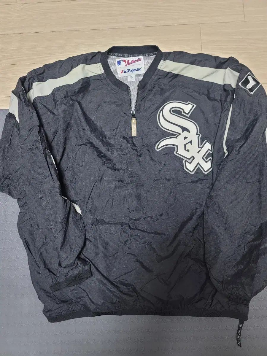 XL マジェスティック シカゴ ホワイトソックス ウォームアップ ジャケット