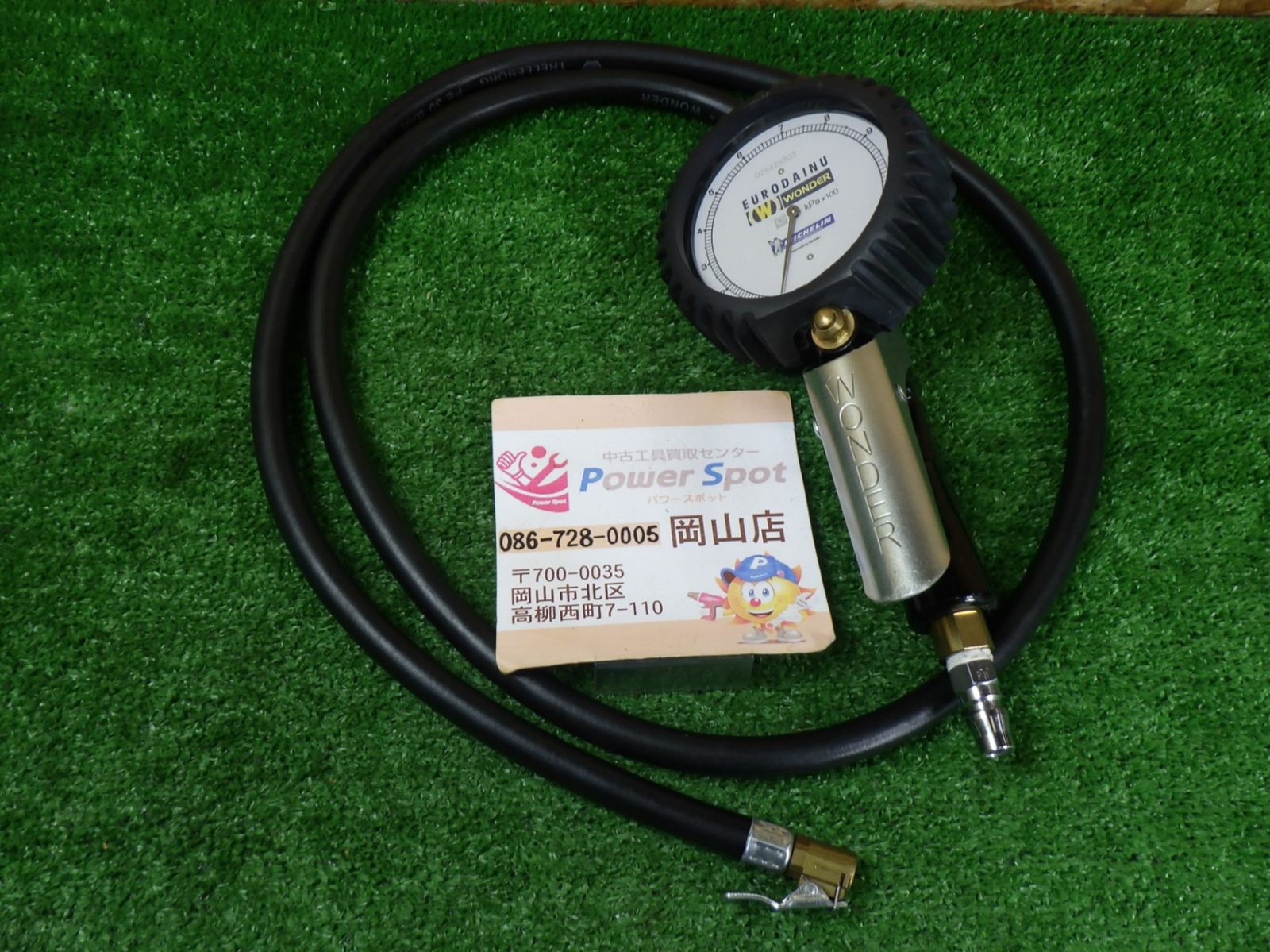 人気メーカー ミシュラン タイヤゲージ エアーゲージ ユーロダイヌ 自動車 メンテナンス 工具 WONDER MICHELIN EURODAINU 品