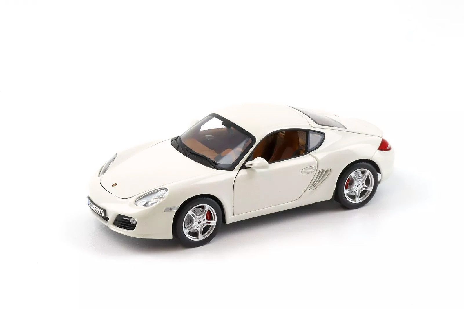 ノレブ 1/18 ポルシェ ケイマン S 987 2009 ホワイト 開閉 Norev 1:18 Porsche Cayman S 箱なし本体のみ  WAP02100719 - メルカリ