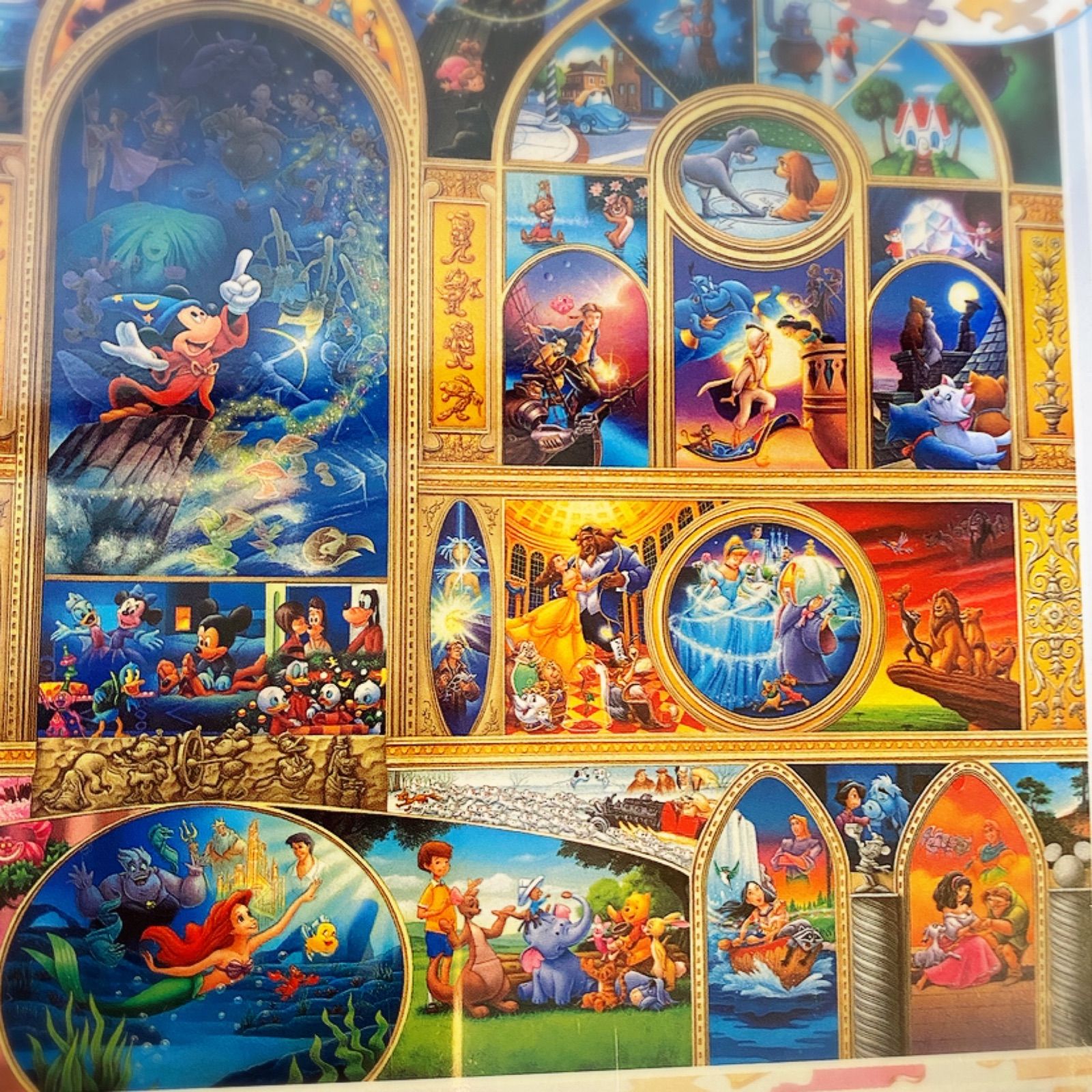 ディズニー ジグソーパズル ステンドアート ぎゅっと500ピース