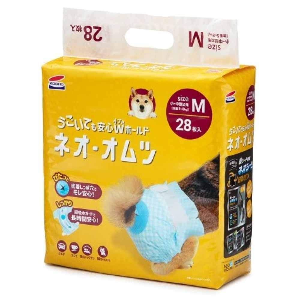 新着商品 ネオ ルーライフ ネオ オムツ M 小 中型犬用 28枚入り 8袋セット ケース販売