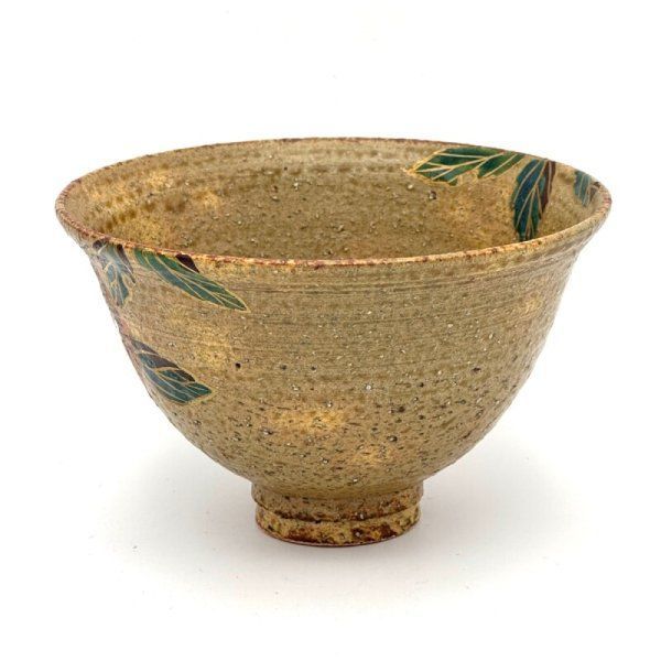 栗絵抹茶碗