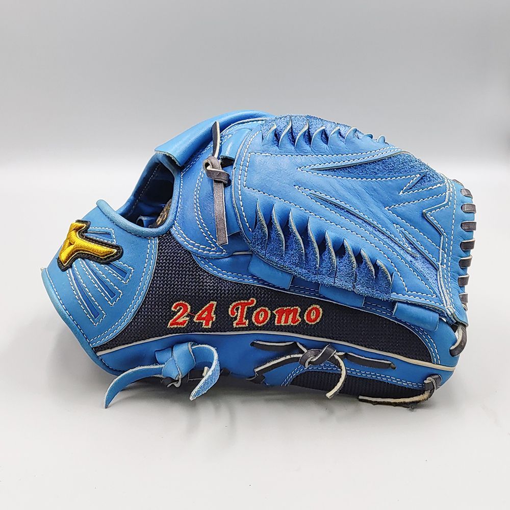 クリーニング済み 】 ミズノ 軟式グローブ / 投手用 型付け済み