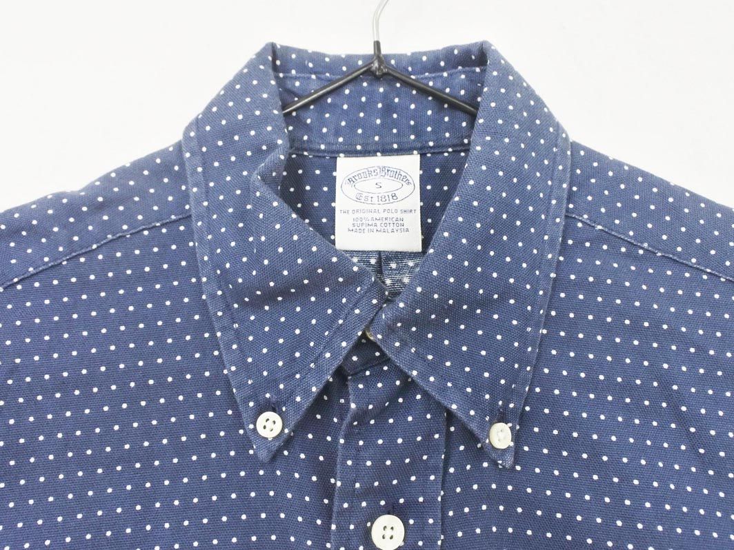 【値下げ】BROOKS BROTHERS ボタンダウンシャツ ブルー サイズ：L (南船場店) Brooks Brothers - 90s ブルックスブラザーズ 長袖 ボタンダウン