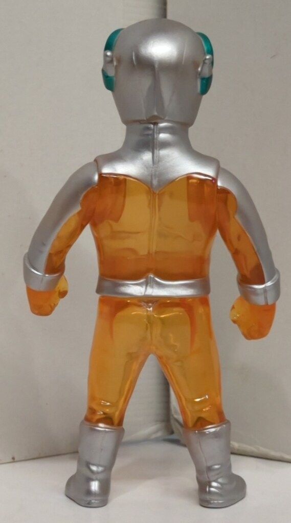 マシンロボクリアオレンジ怪獣フィギュア MAXTOY ミニソフビ怪獣倉庫シリーズ 円谷プロ ファイヤーマン