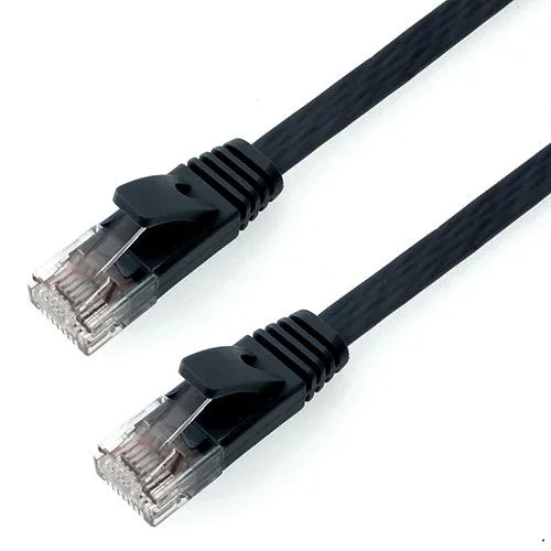 5個セット】ホーリック LANケーブル UTP カテゴリー6A フラット 10m 