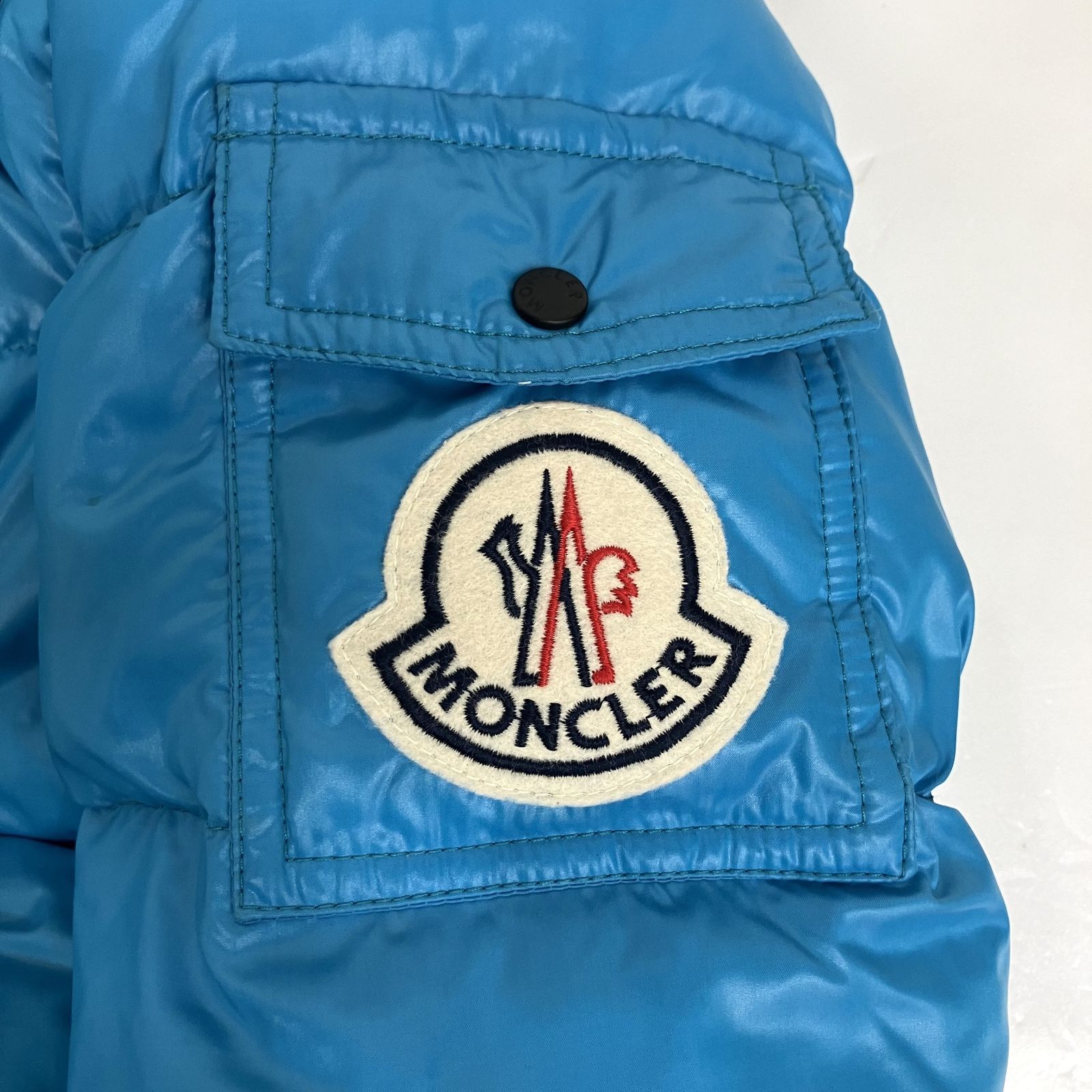 値下げ‼️モンクレール　ヒマラヤ　ダウン　サイズ0 ブルー MONCLER モンクレール ヒマラヤ ダウン ジャケット ライトブルー
