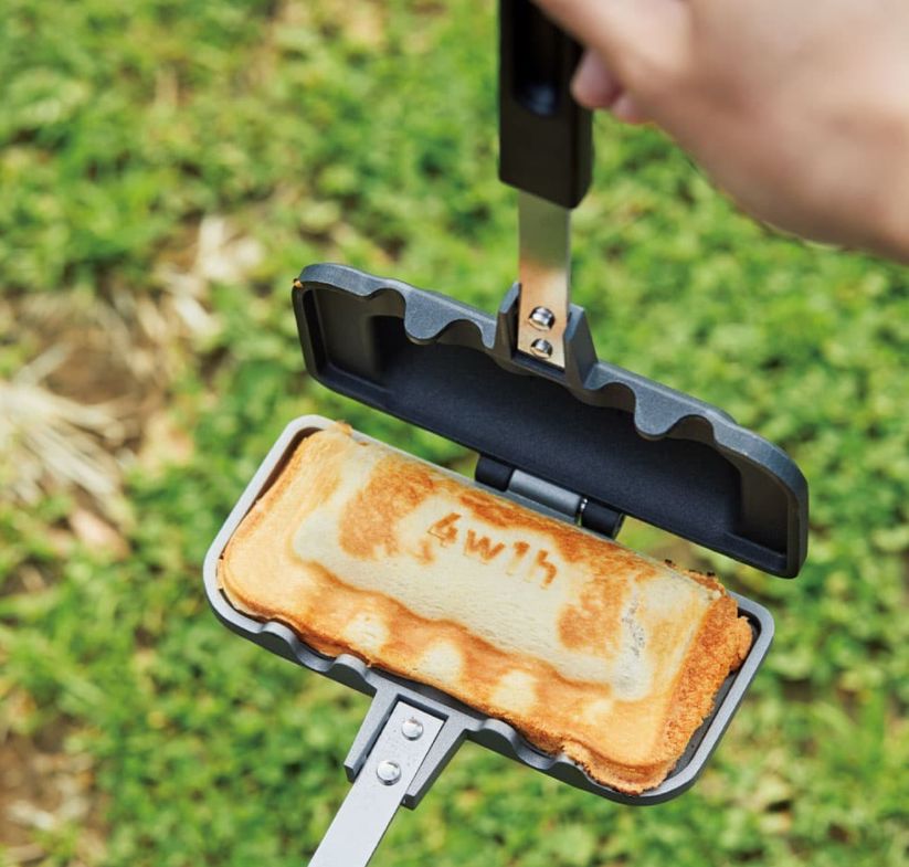 4w1h ホットサンドソロ 燕三条キッチン研究所 直火式 ホットサンドメーカー