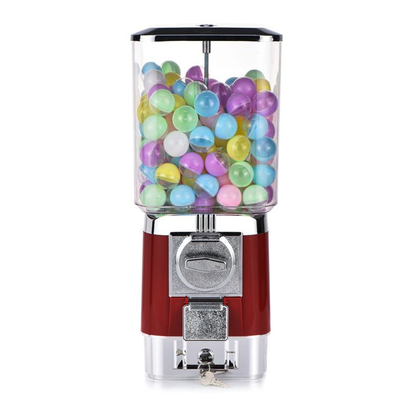 ガチャガチャ 本体 業務用 ガチャマシン レトロ 機械 引き出し 100円硬貨用 楽しいカプセルマシン ガチャマシーン カプセルマシン 楽しいカプセルマシン 幼稚園教育機関向けギフトマシン カプセル100個付き 色選択