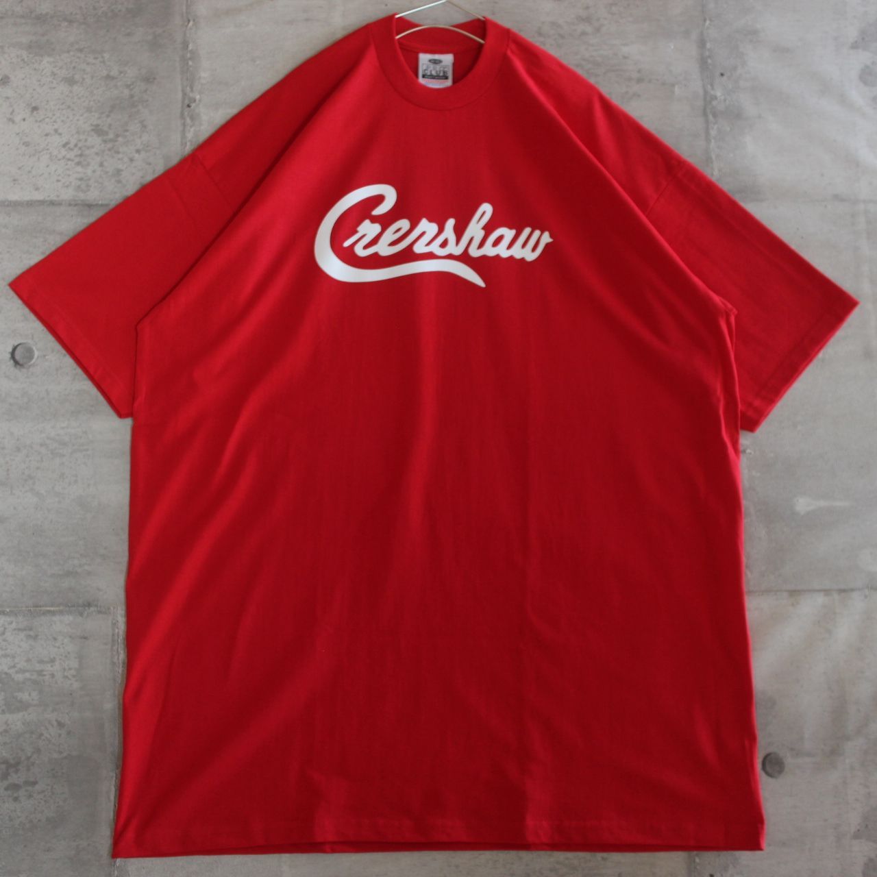 【LA直輸入】PRO CLUB "Crenshaw" RED 6.5oz HEAVYWEIGHT TEE XLT～5XLT プロクラブ