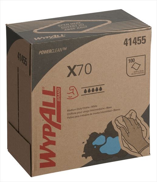 まとめ買い-10点セット 業務用 ワイプオールＸ７０スモールポップアップシングル 日本製紙クレシア 掃除用品