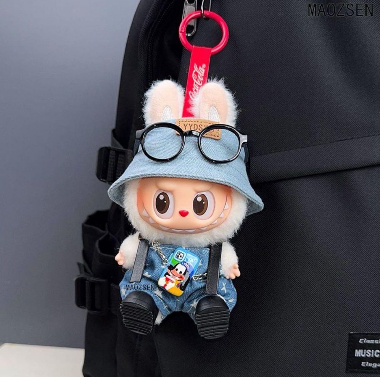 ラブブ ぬいぐるみ着せ替え服　　5点セット ラブブ服 LABUBU ぬいぐるみ着 ぬい服 ラブブ 着せ替え服 5点