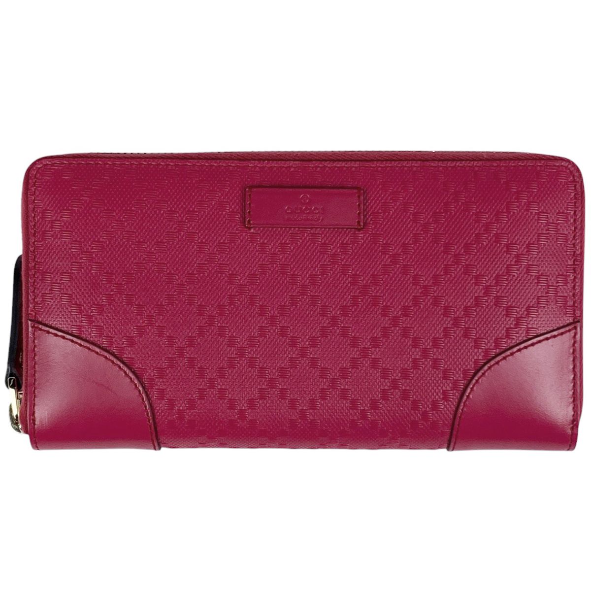 グッチ GUCCI ディアマンテ ラウンドファスナー 長財布 ラウンドジップ 長財布 レザー ピンク 354487 レディース