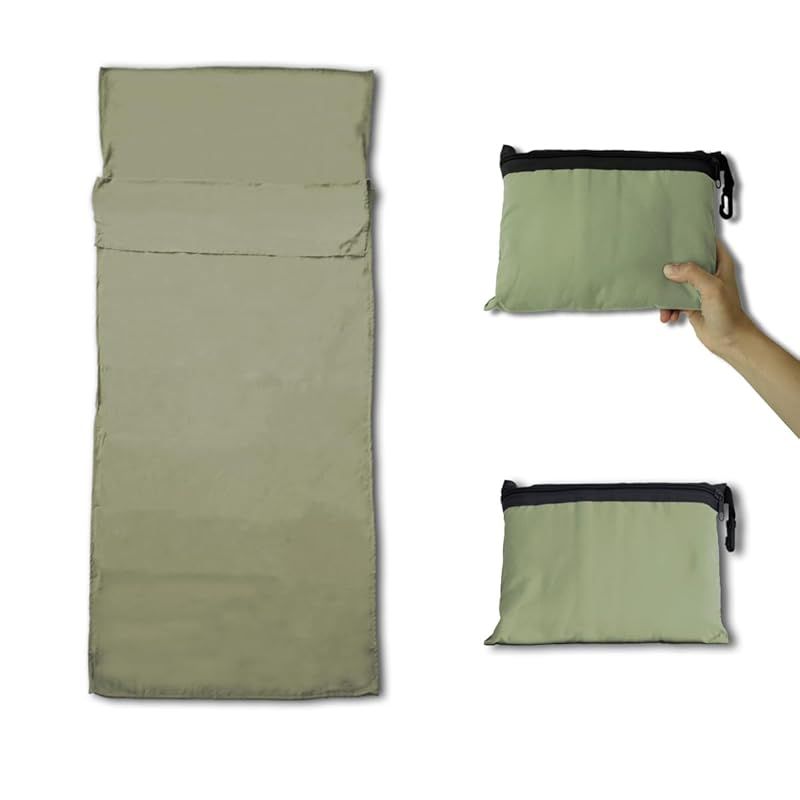 JIVELER（ジベラー） 軽量インナーシュラフ ファスナー 寝袋