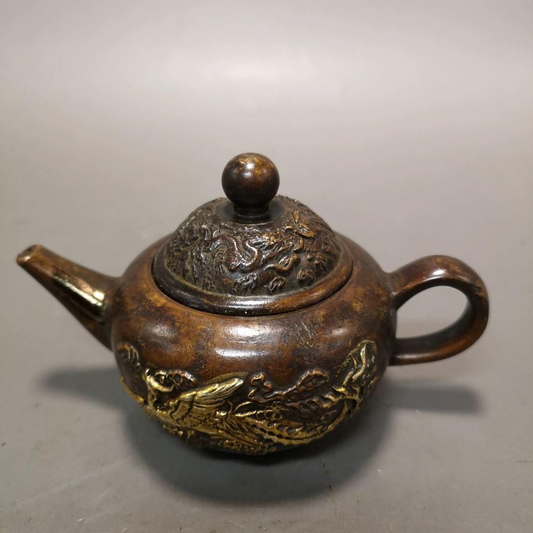 銅 細工 山海経神竜 茶道具 装飾品 工芸品 置物 銅 細工 山海経神竜 茶道具 装飾品 工芸品 置物 銅 細工 山海経