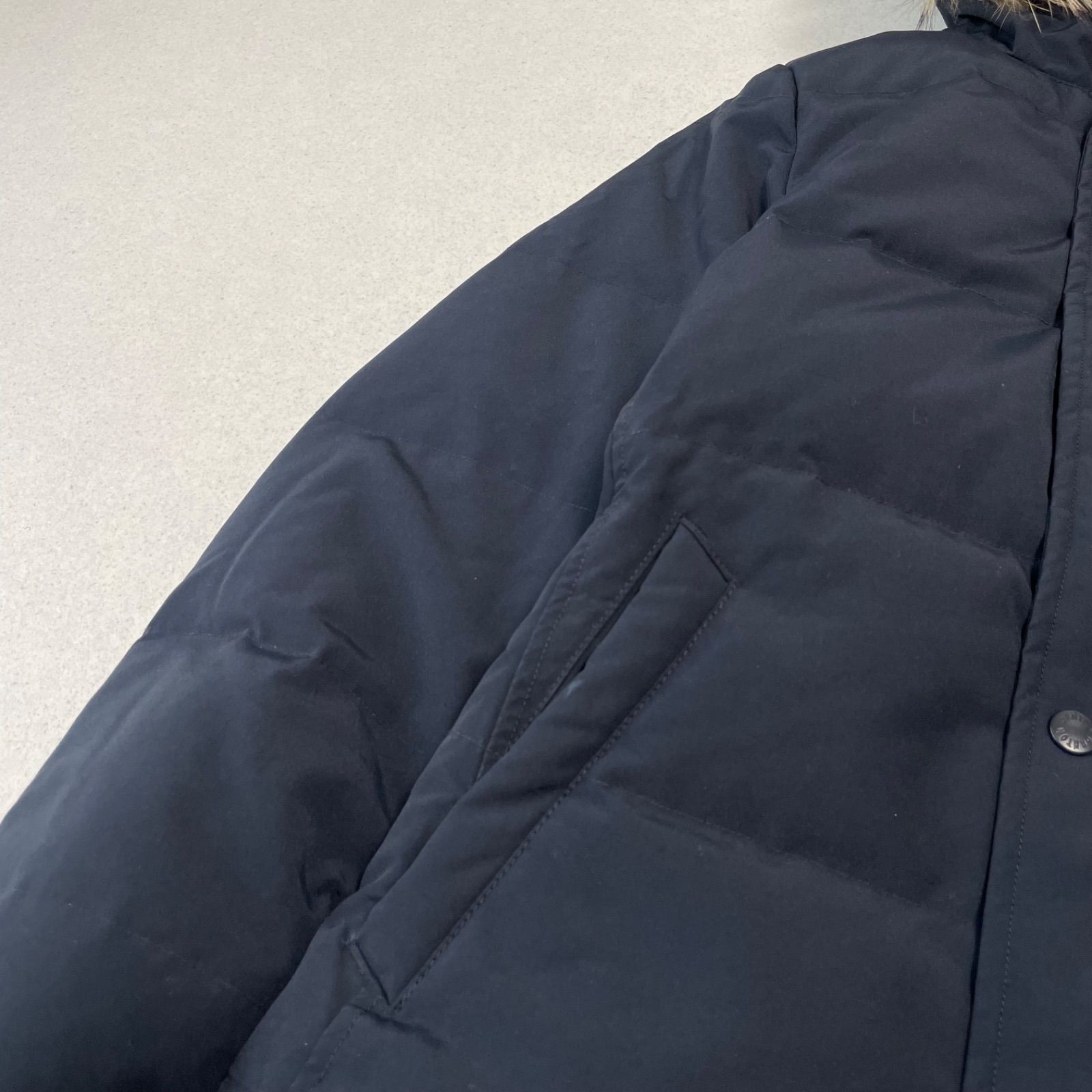 DANTON ダントン ロングダウンコート ダウンジャケット ファー付き