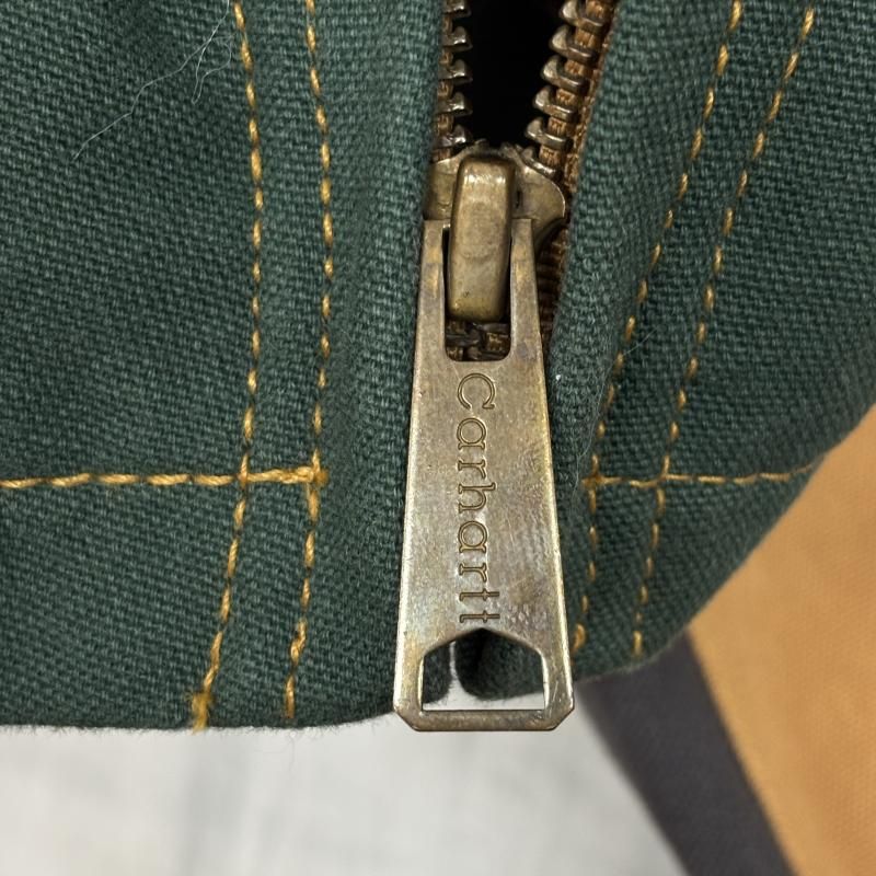 Carhartt カーハート ジャケット 上着 ジャンパー ブルゾン 再構築 リメイク USAYKK ジップ ワーク ジャケット ビッグサイズ マルチ KANDAIZUMI_COM