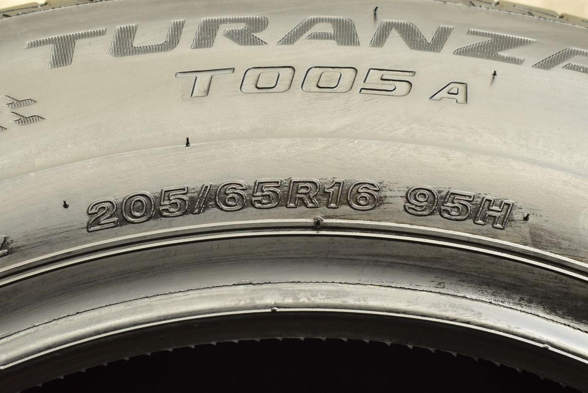 返品・送料無料。 バリ溝 ブリヂストン トランザ T005A 205 65R16 4本セット ヤリスクロス カムリ セレナ MINI ミニクロスオーバー 交換用 信頼