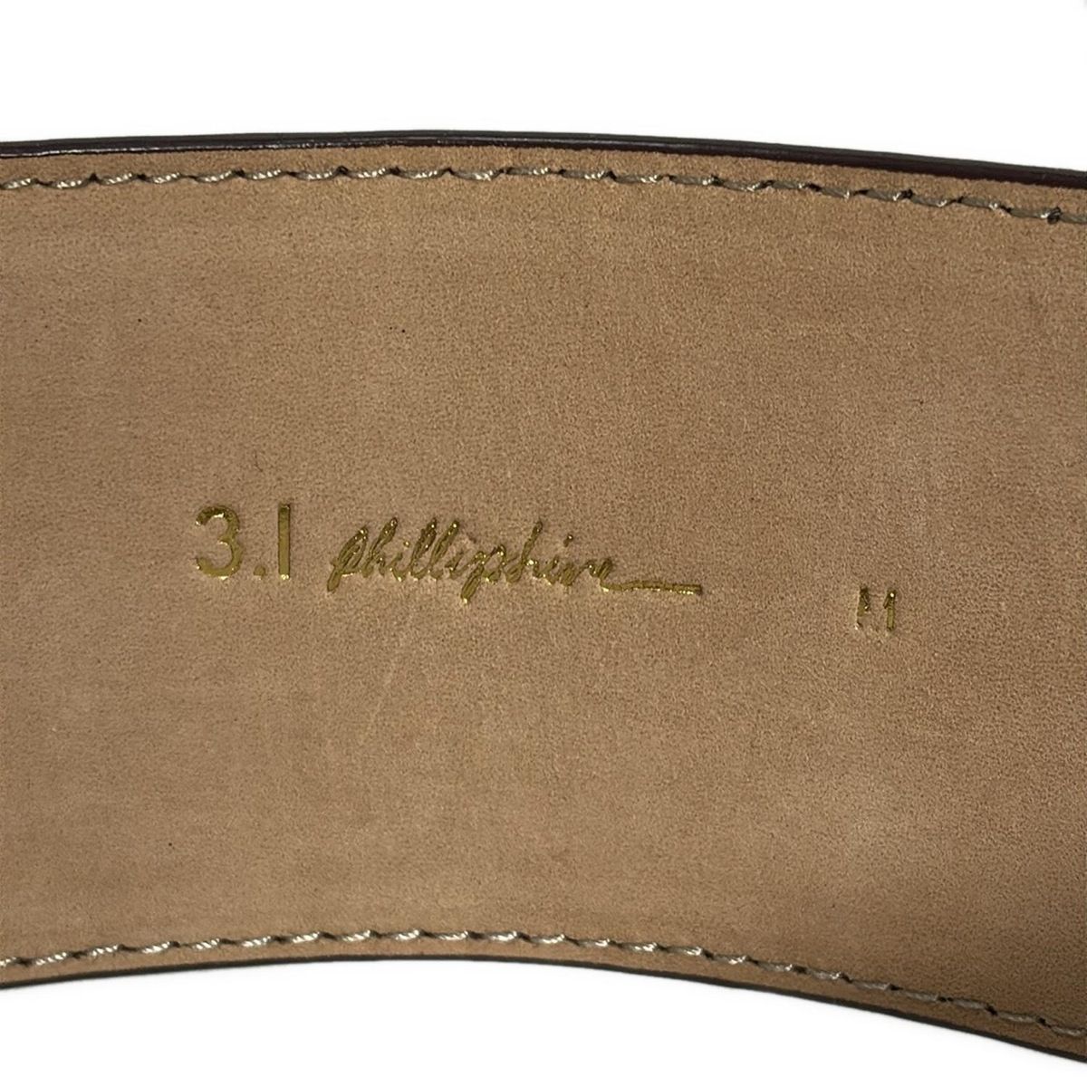 3.1 Phillip lim レザー　ベルト 3.1 Phillip lim(スリーワンフィリップリム) ベルト M