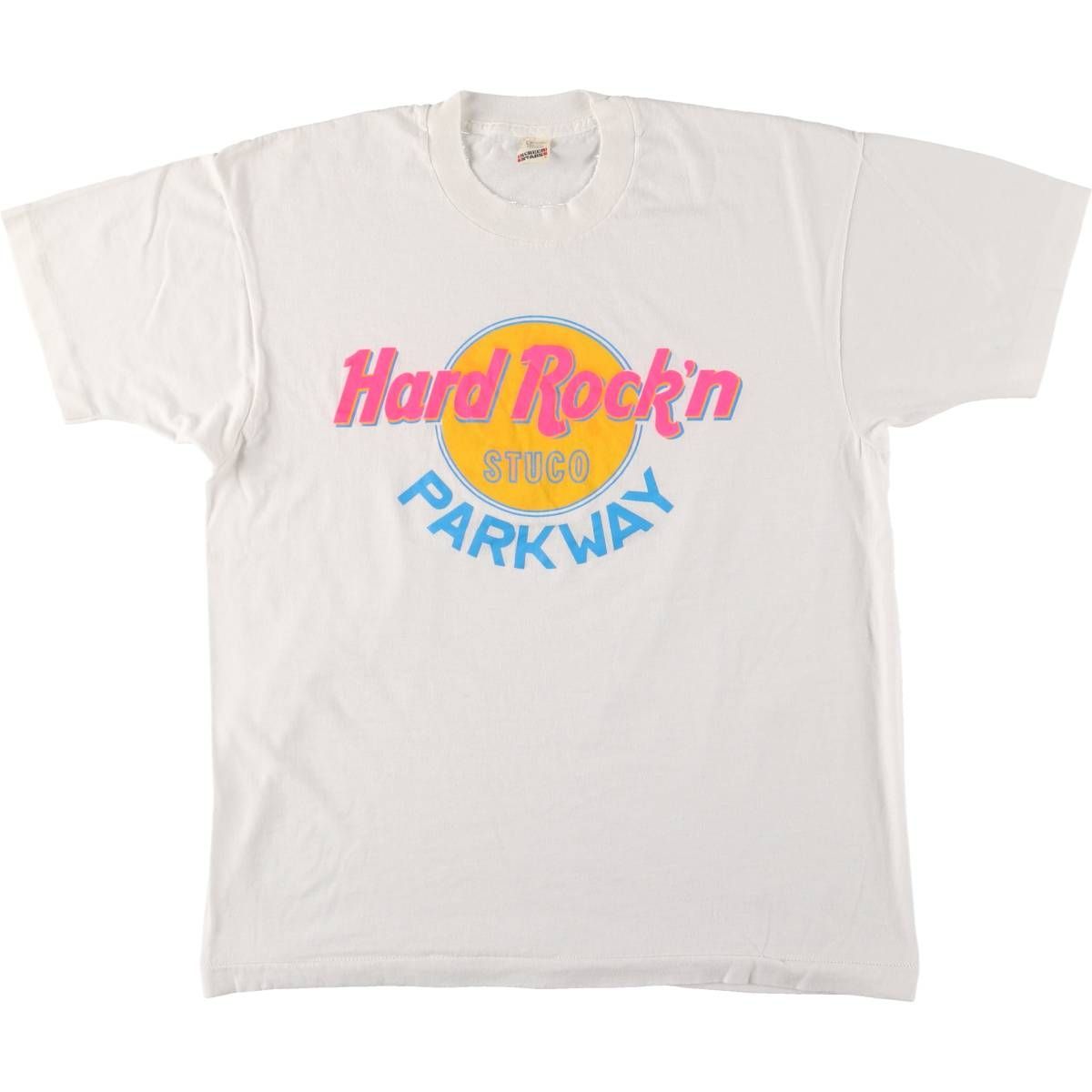 古着 80年代 スクリーンスターズ SCREEN STARS HARD ROCK CAFE ハードロックカフェ アドバタイジングTシャツ |eaa542442