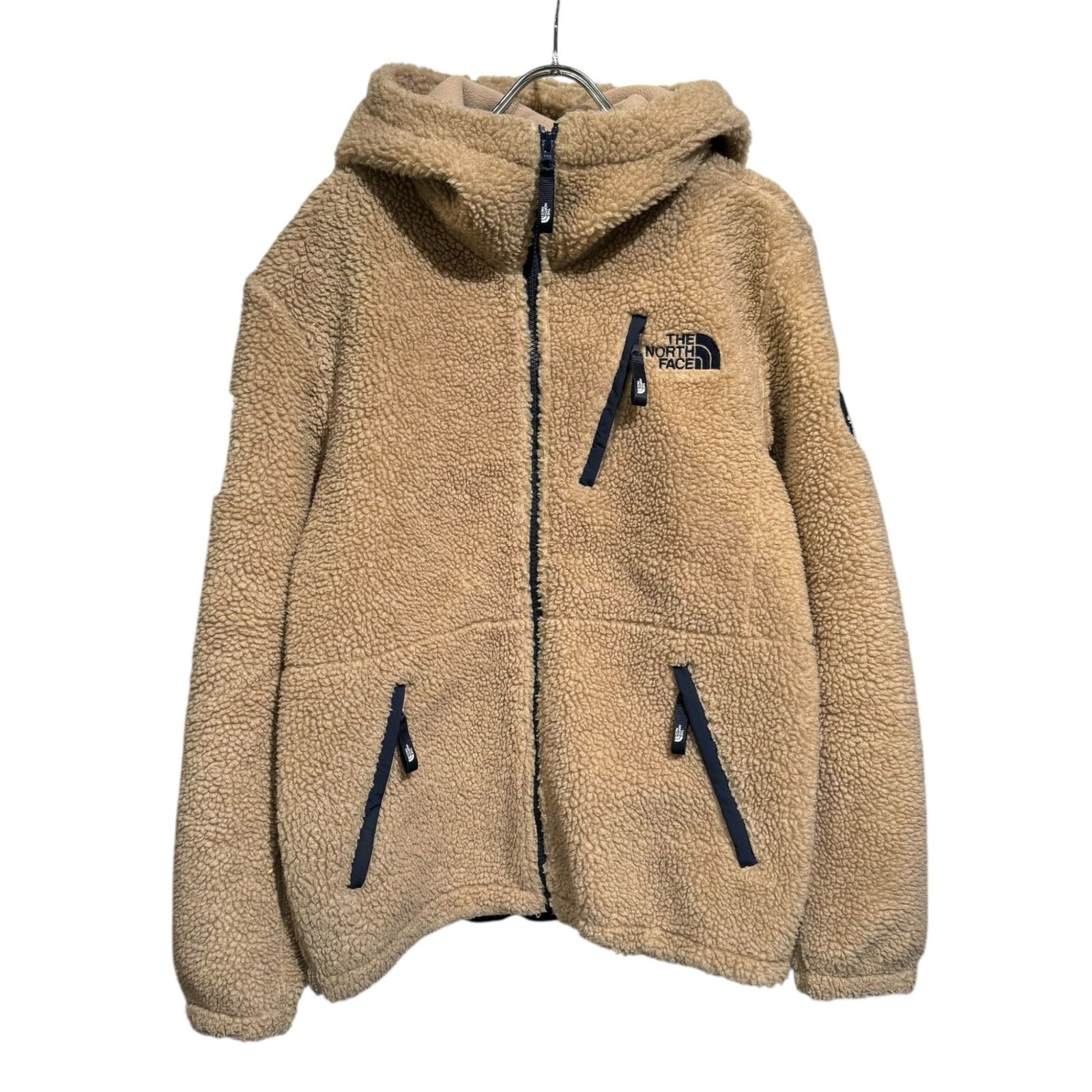 THE NORTH FACE ザノースフェイス NJ4FL56L RIMO HOOD FLEECE JACKET レディース ベージュ S