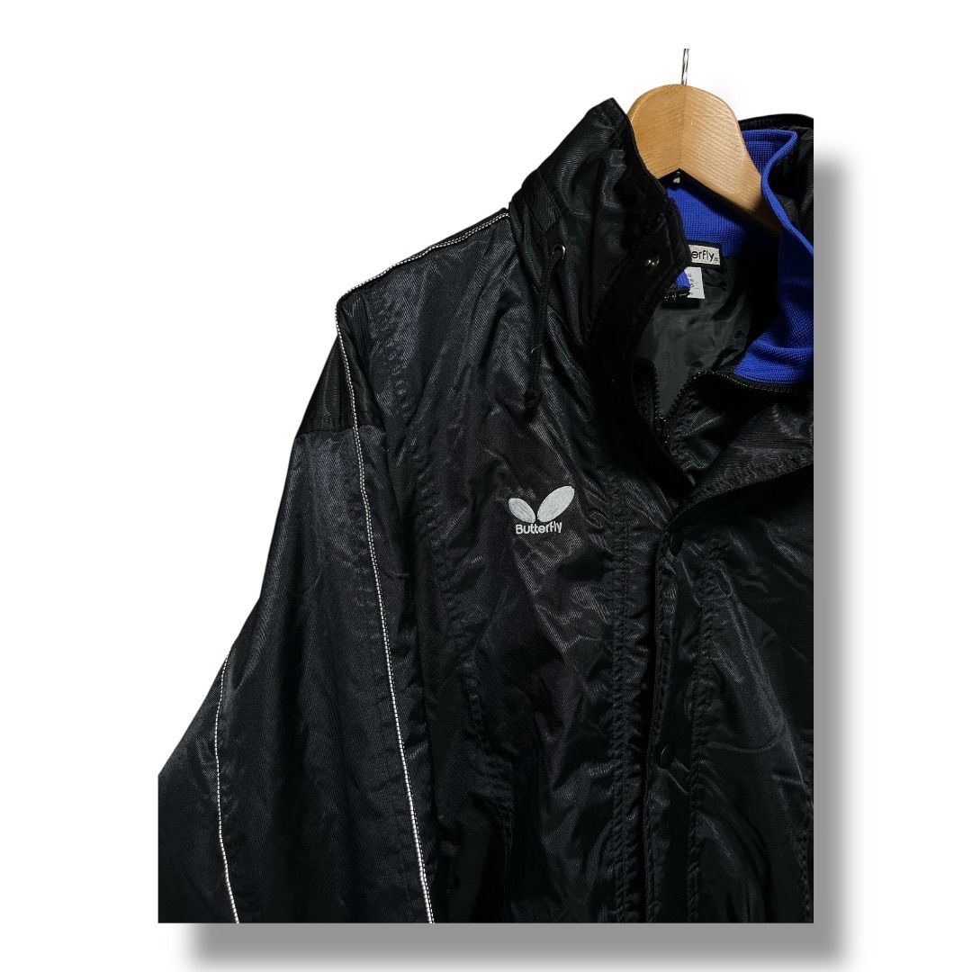 ジャケット・アウター Butterfly Butterfly バタフライ 90s 中綿ジップアップ ナイロンジャケット