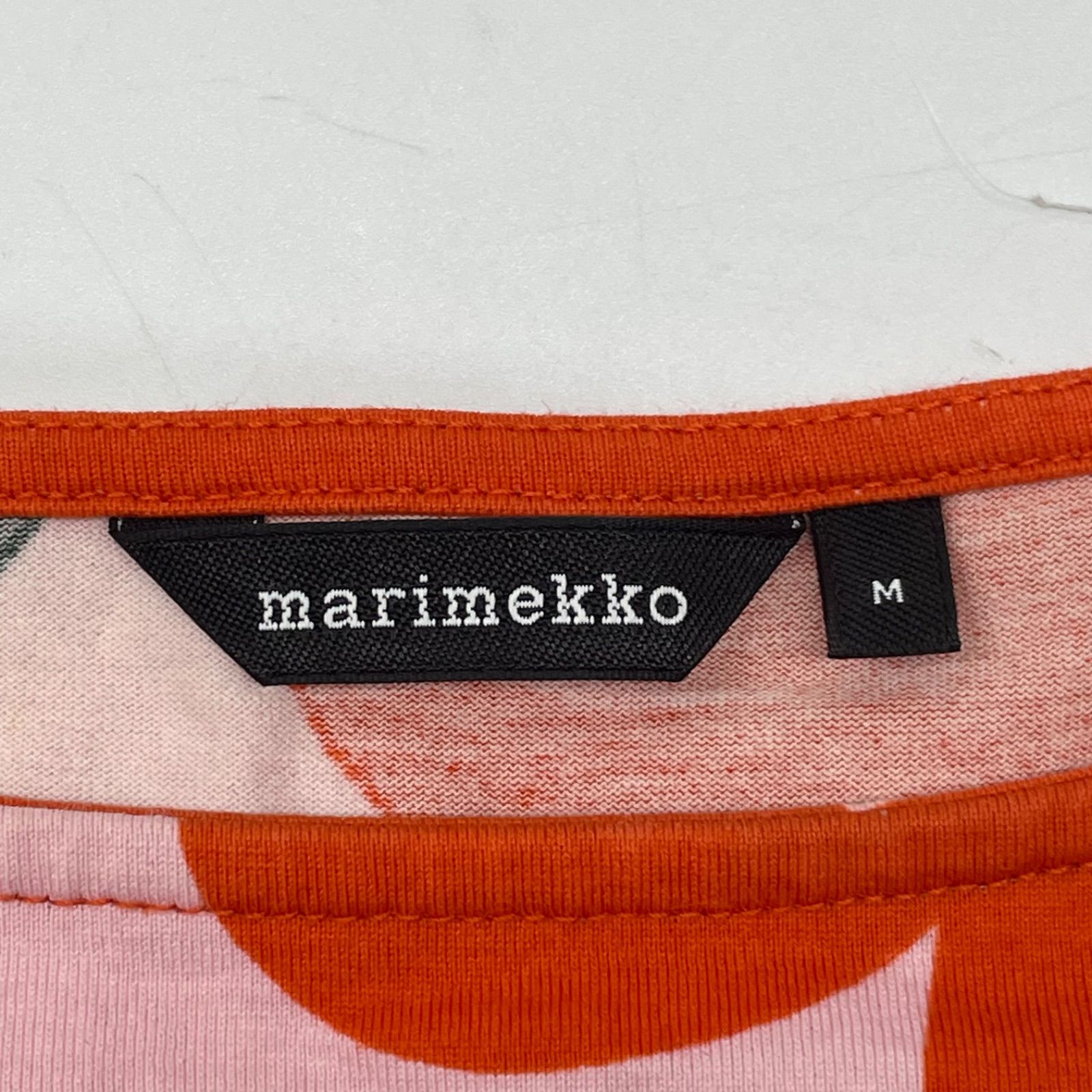 マリメッコ　春色　半袖ワンピース　L 一部店舗・オンラインストア限定】Migos Leikkokukka ワンピース