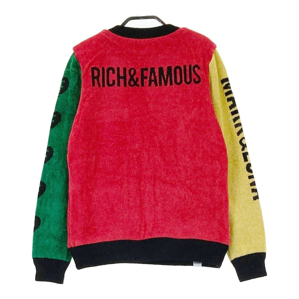 サイズ 38 MARK-LONA マークアンドロナ RICH-FAMOUS 裏地付 ニットセーター レッド系 240101524540 ゴルフウェア レディース ストスト