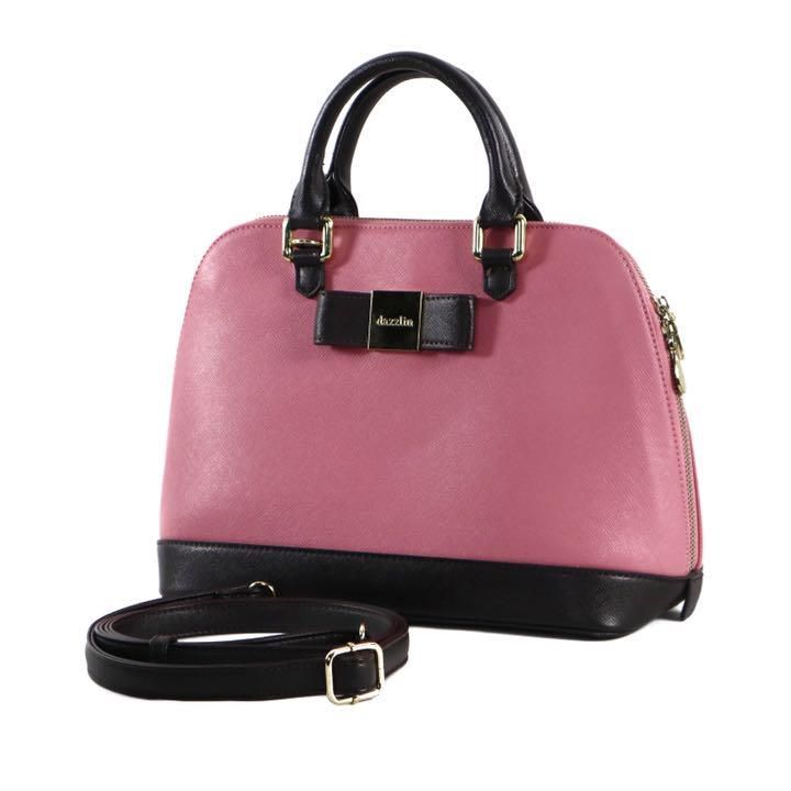 dazzlin ダズリン ハンドバッグ ショルダーバッグ 定期カード入れ 花柄  